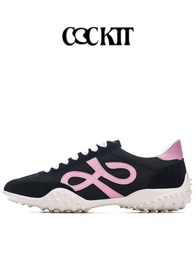 COCKTT阿甘鞋春新款时尚轻量舒适德训鞋通勤小白鞋女户外休闲女鞋