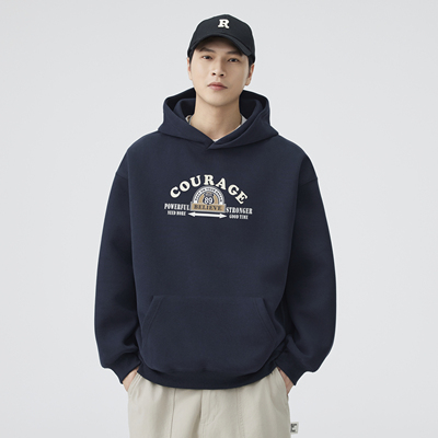 连帽宽松卫衣男2025春秋新款