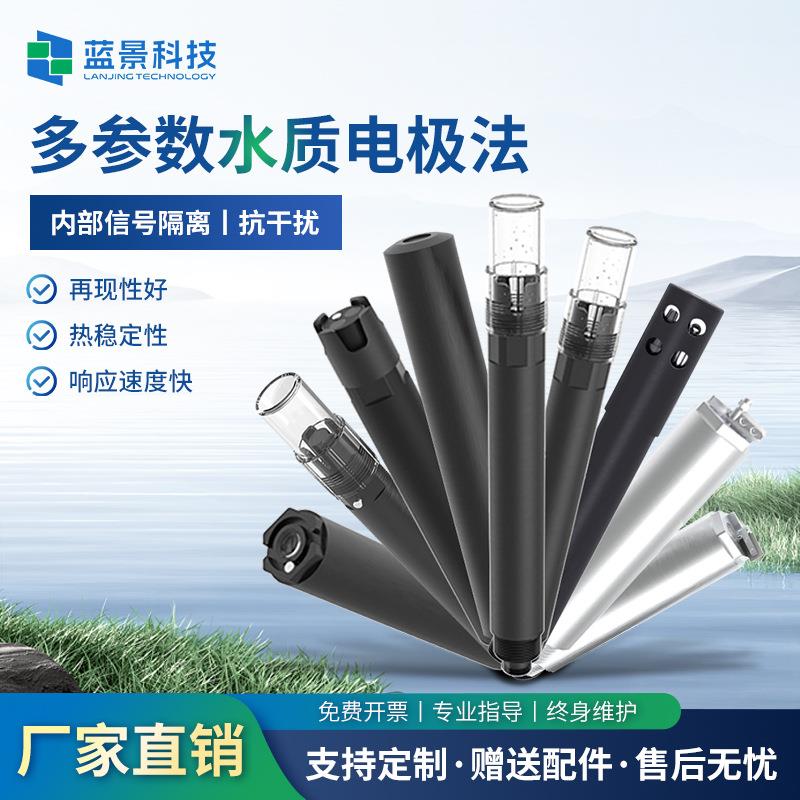 手持便携主机多参数水质检测仪电极法PH传感器水质电极探头分析仪