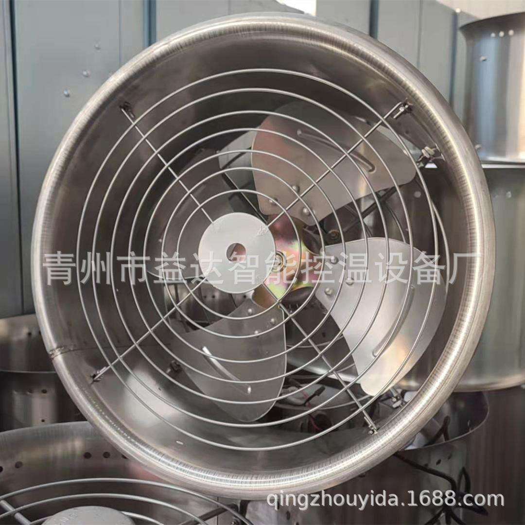 温室环流风机大棚通风降温风机 工业排风扇不锈钢环流风机销售