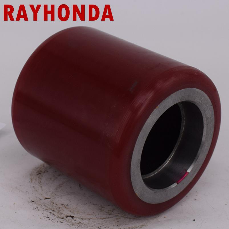 电动堆高车85*80-47承重轮承载脚轮聚氨酯PU轮胎