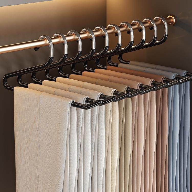 鹅型裤架家用无痕防滑裤夹衣架衣柜内置裤挂架收纳挂裤子,标准件/零部件/工业耗材,车间地垫,淘宝优惠券,粉丝福利购,淘宝优惠卷