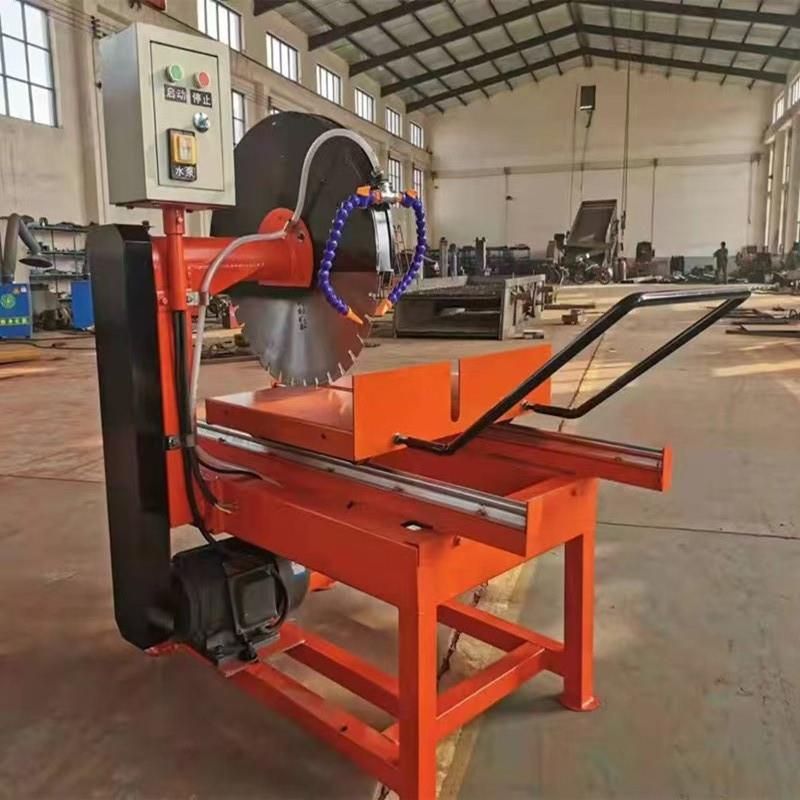 大型台式石材切割机大理石花岗岩耐火砖云石PC砖路沿石倒角切