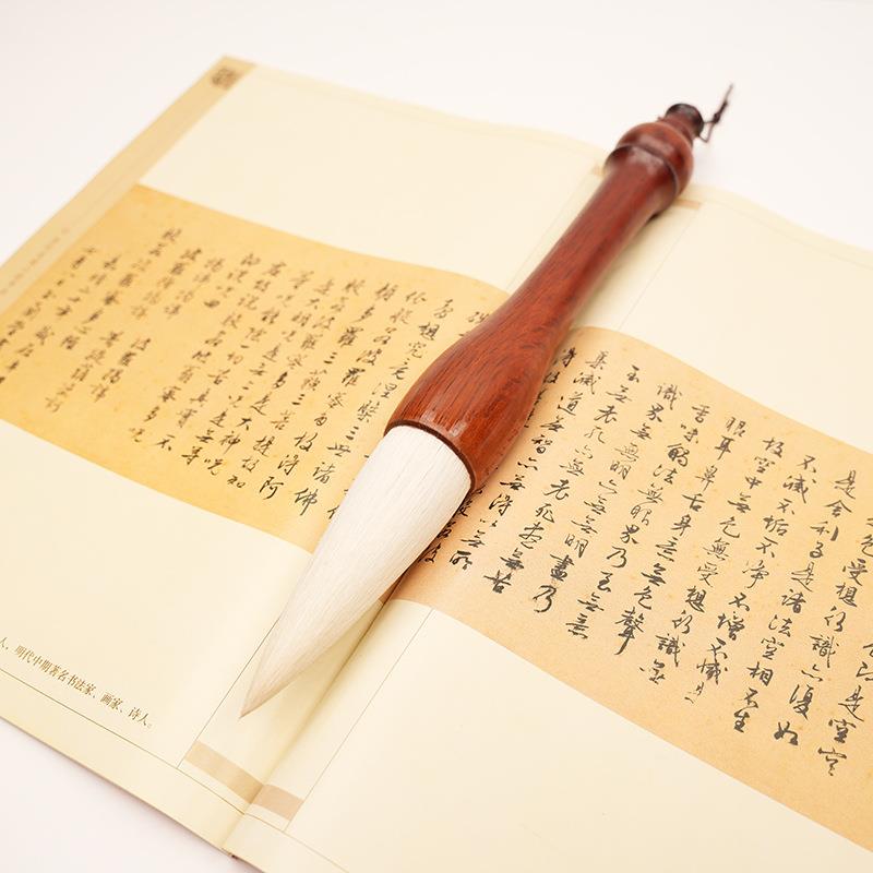 大号兼毫榜书抓笔国画特大号提斗羊毫斗笔对联福字春联毛笔