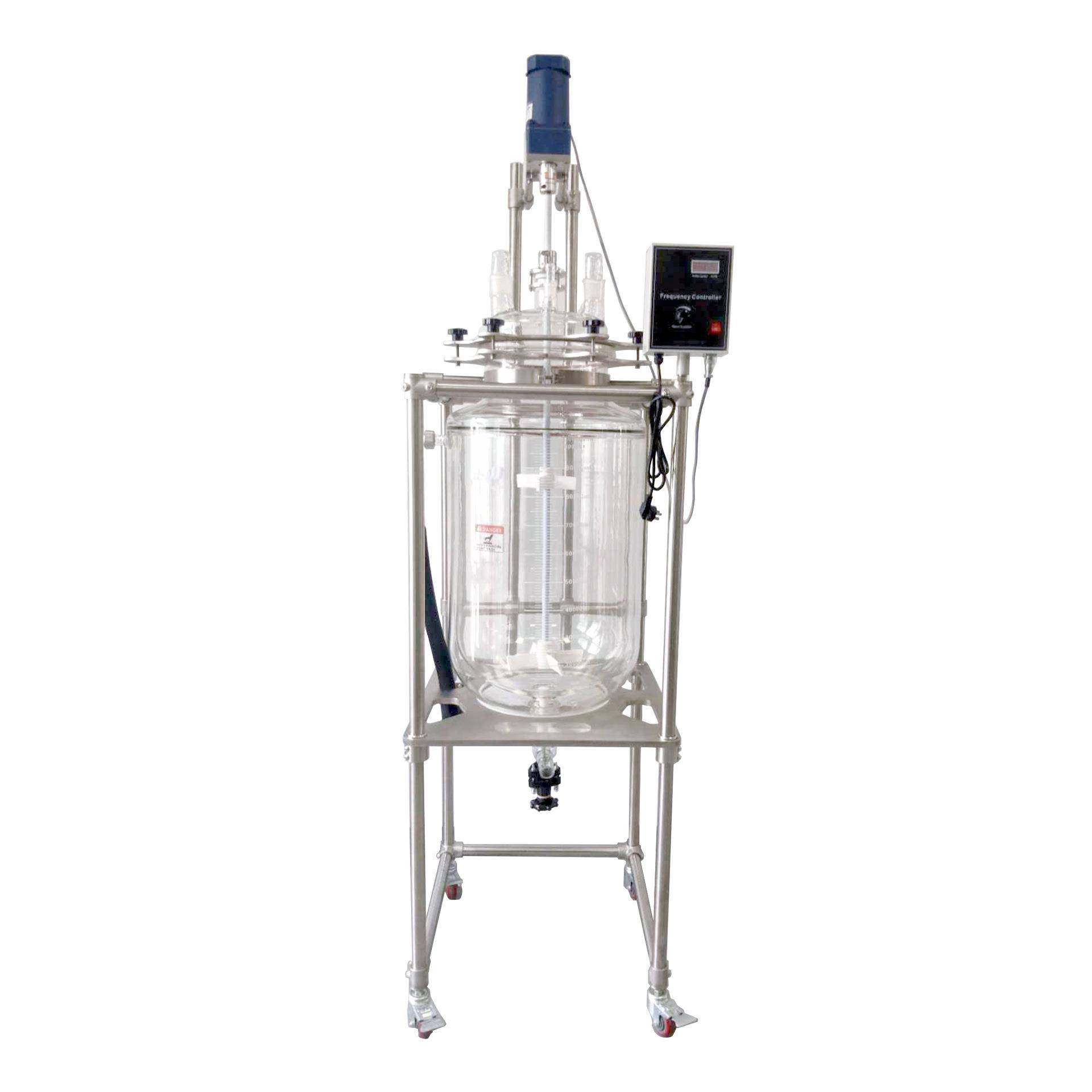 杜马司50L单层玻璃反应釜实验室用搅拌釜厂家直销,工业油品/胶粘/化学/实验室用品,反应设备,淘宝优惠券,粉丝福利购,淘宝优惠卷