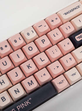 脏粉塑料键帽XDA高度PBT热升华68/75/84/87/98/104/108RK VGN S99