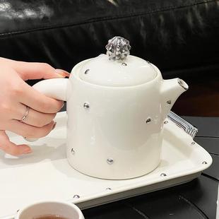 家用客厅轻奢陶瓷水杯水壶茶杯套装 2TCU杯具套装 乔迁新居杯子