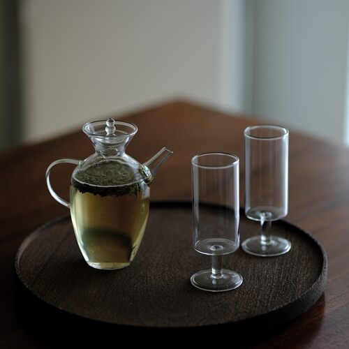 茶家十职李曙韵同款水注玻璃执壶