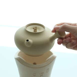潮州白泥砂铫煮水壶玉书煨纯手工烧水碳炉测把围炉煮茶潮汕工夫茶