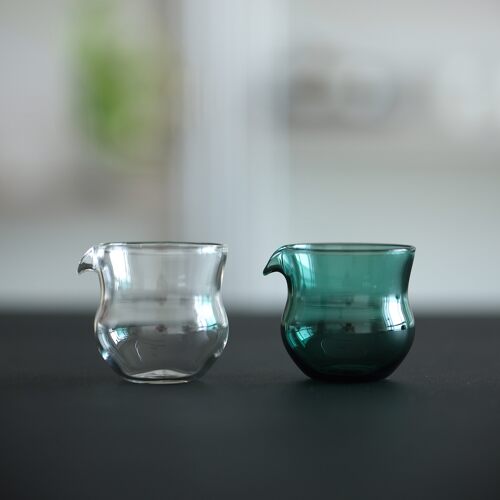 迷你特小号玻璃公道杯茶海分茶器