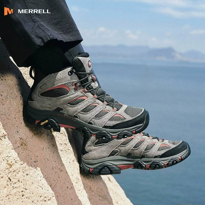 MERRELL迈乐户外鞋防水MOAB3 MID GTX运动防滑徒步耐磨登山鞋男女