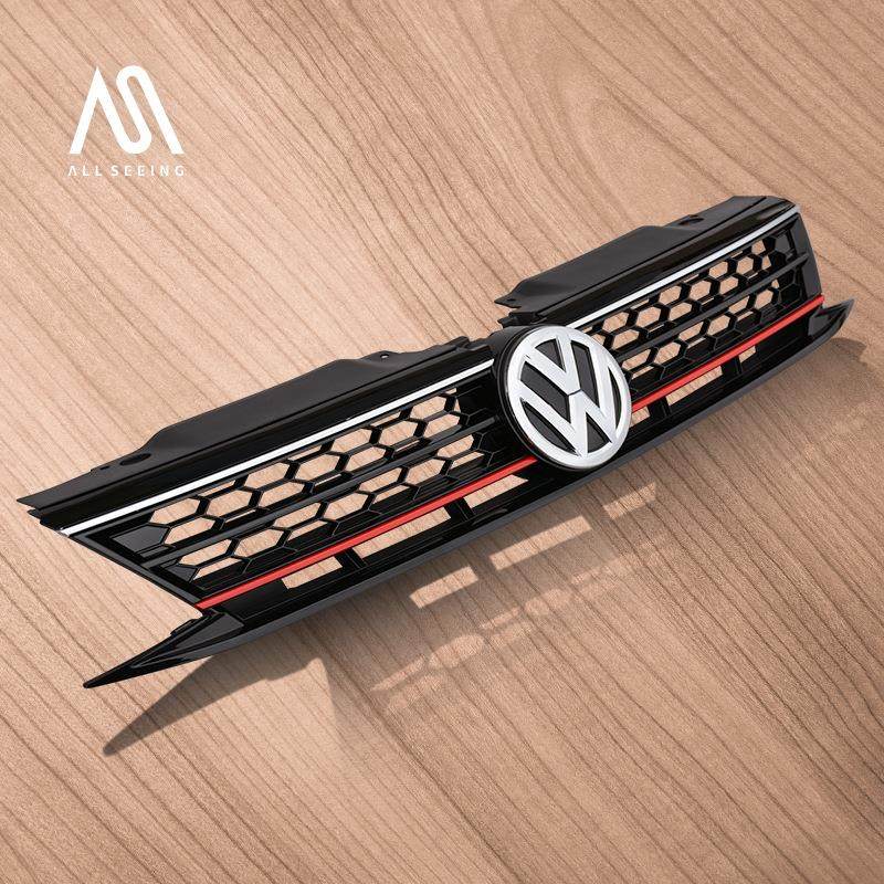 12-20款新速腾改装混动 蜂窝款红线中网 全新速腾原味中网