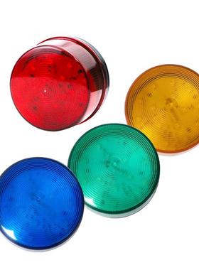 豪响声光报警器闪灯防水防尘DC5V 12V24V压电式蜂鸣器高分贝110db