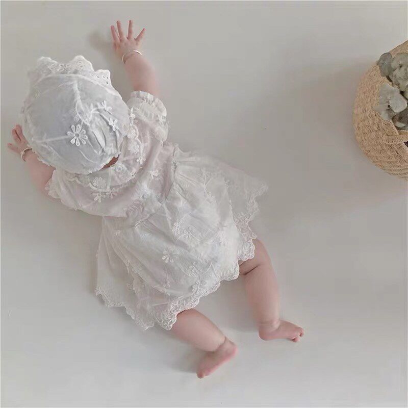 0-3Yrs Infant Clothes Rompers 2022 Summer Newborn Grils Cott