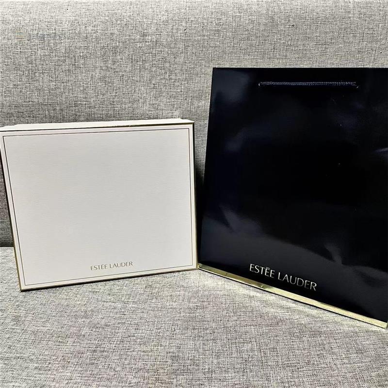 新品新款雅诗兰黛礼品盒小棕瓶包装盒手提纸袋包装护肤品礼品袋子