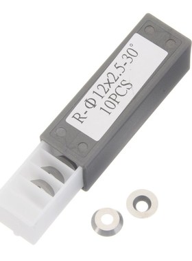 10pcs 1/2 12mm Round Carbide Cutter Inserts Wood Turni