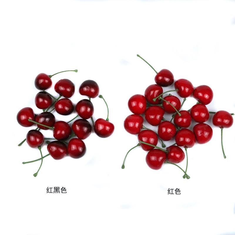 0Pcs Fake Chery Artificial FruithModel ZQZSirmulation Ce rr