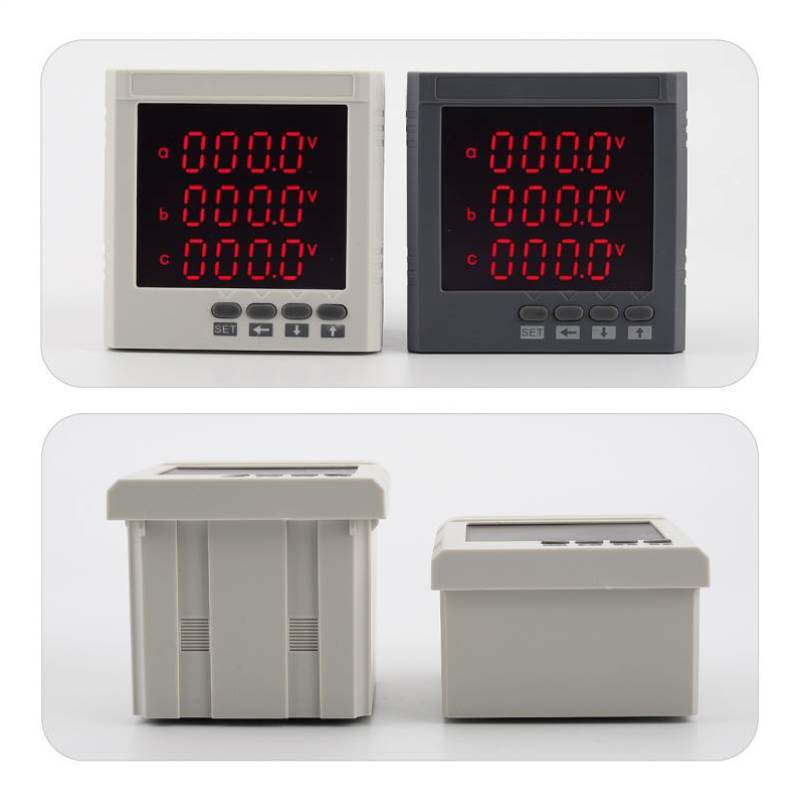 数显电流电压功率组合多功能电力仪表 三相液晶电能网络表485