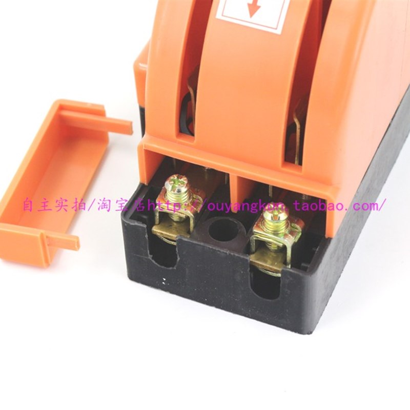 2x100A优质双投闸刀开关 双反两用闸刀负荷开关 家用铡刀倒顺开关