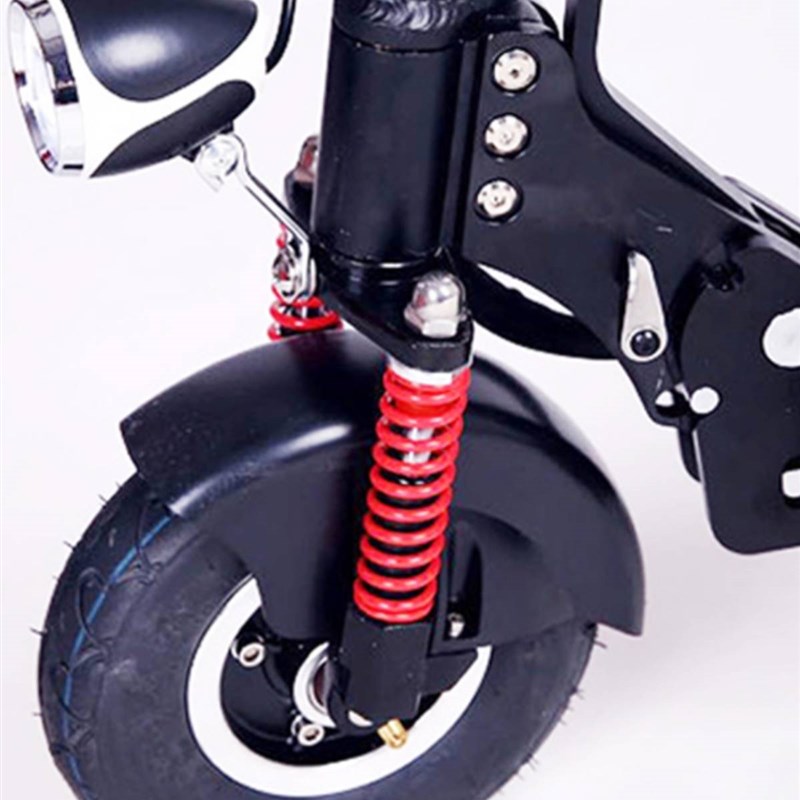 电动滑板车前轮减震器 8寸10寸升特折叠车液压弹簧避震螺帽挡泥板