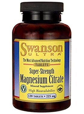 极速Super-Strength Magnesium Citrate 225 mg 120 Tabs