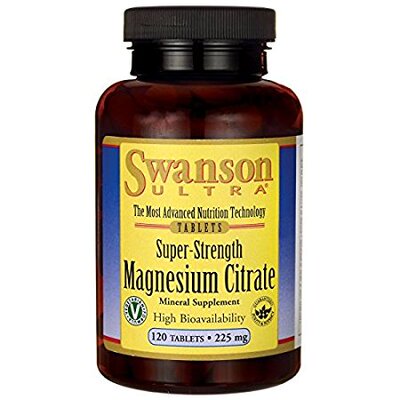 极速Super-Strength Magnesium Citrate 225 mg 120 Tabs