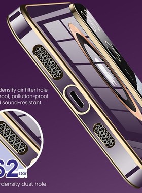 Luxury Magnetic Wireless Charging Camera Protection Case