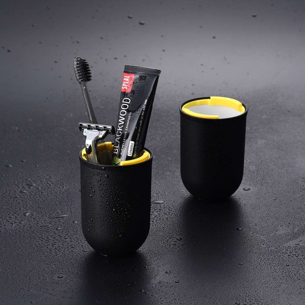 USAR二代胶囊旅行洗漱杯4合1创意牙具收纳盒可携式漱口杯礼品定lo