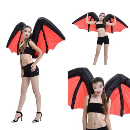Inflatable Constume Demon Devil Wings Adult Halloween event