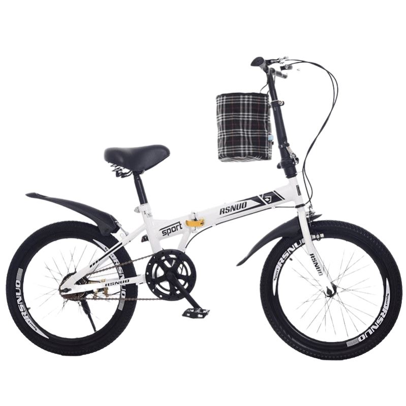 折叠自行车男式成人山地车超轻便携中学生小孩自行车6一12脚踏车