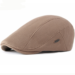 HT2646 Beret Cap New Autumn Winter Hat Caps for Men Women Ad