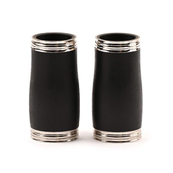 2Pcs/set Clarinet Barrel Black for Bb Clarinet Replacement