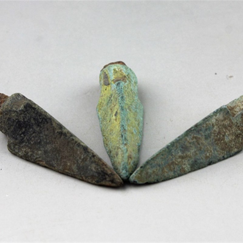 古代青铜箭头老箭头古玩杂项标本展品研学杵箭镞老包浆古董收藏