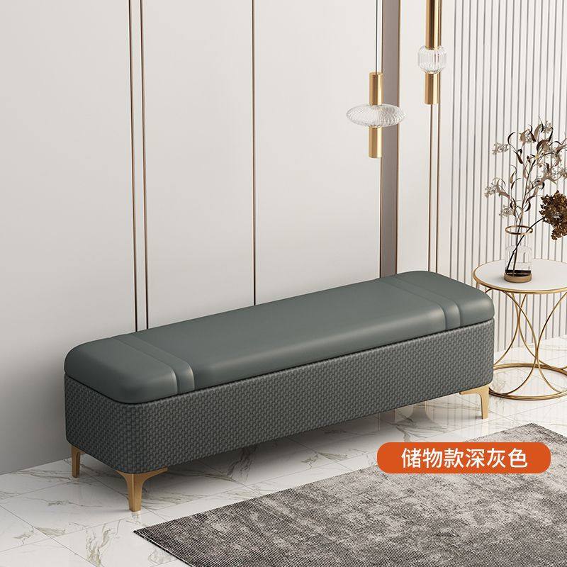 厂家试衣凳卧室床榻床尾服装鞋店长条收纳储物沙发家用入户门口换