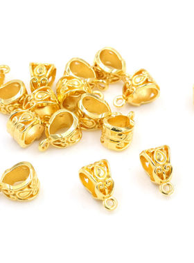 20pcs 13x8x8mm Beads Bails Pendants Jewelry Making DIY Neckl