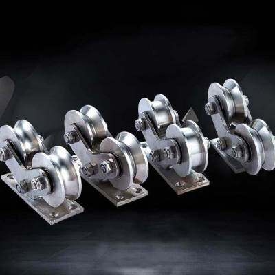 极速重型移门轮拉门轮轨道轮双轮拉门滑轮下轨道轮v型门轮u型h型 - 封面