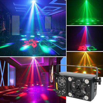 7In1 Multi-functional Effect Sound-activate LED Stage Light