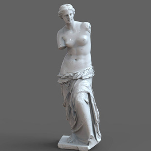 3d打印图纸模型素材米洛斯的维纳斯STL雕像圆雕图