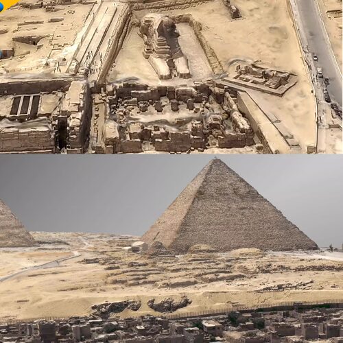 埃及金字塔狮身人面像(实景扫描)3D模型三维模型obj含贴图 环模