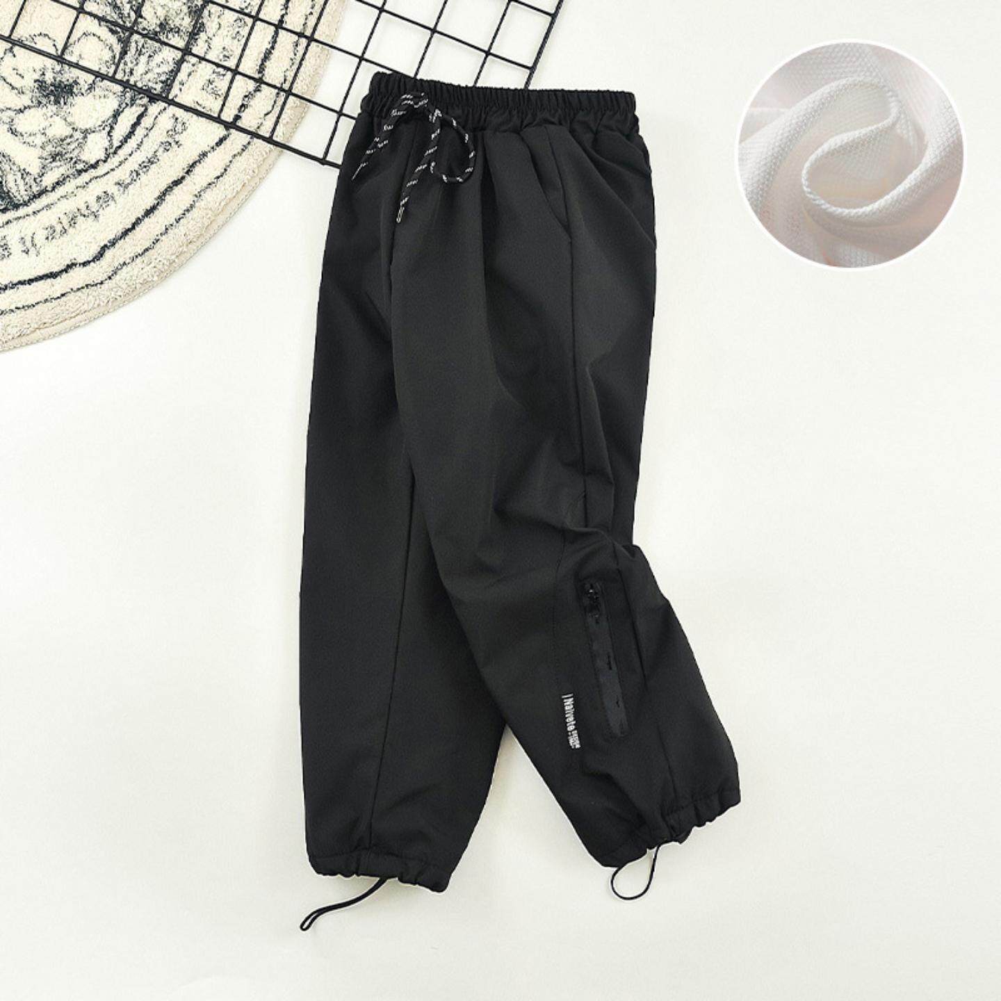 男童裤子冲锋长裤2026春秋款休闲裤儿童男孩防水宽松童装防风防水