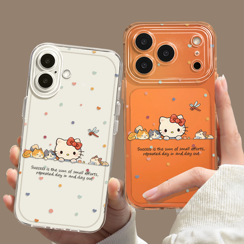 KT猫简约可爱防摔软壳