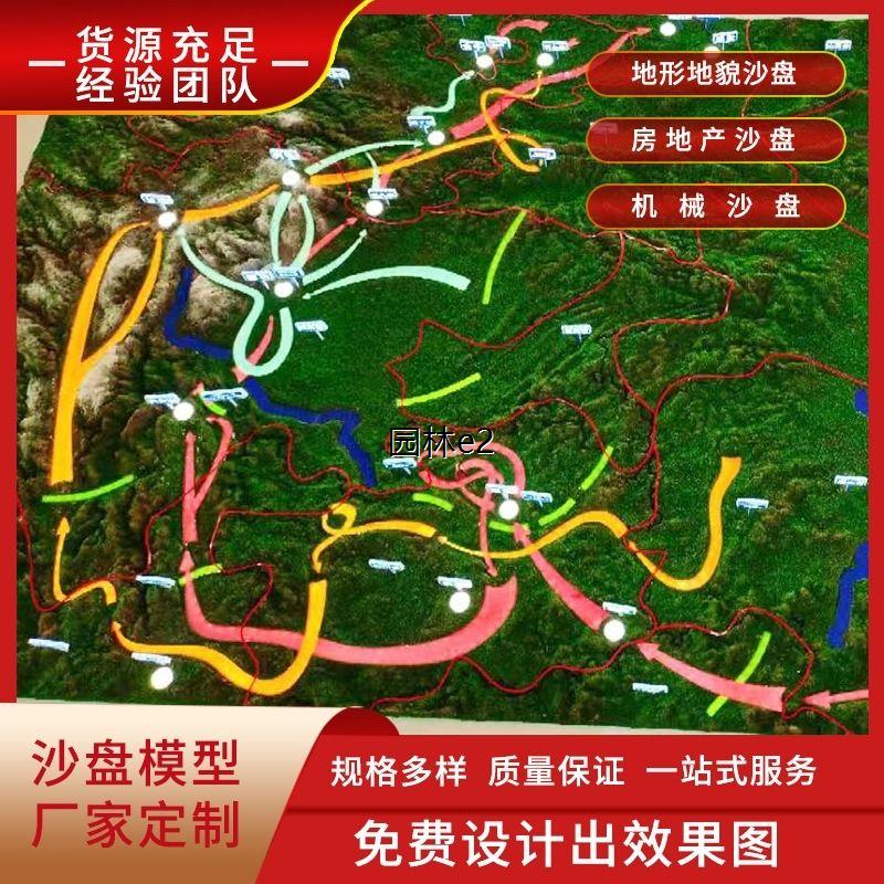 地形地貌沙盘模型制作定