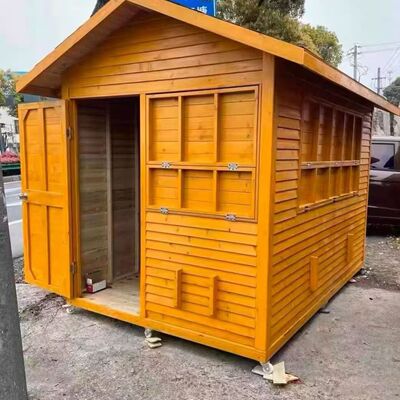 防腐木小木屋售货亭户外