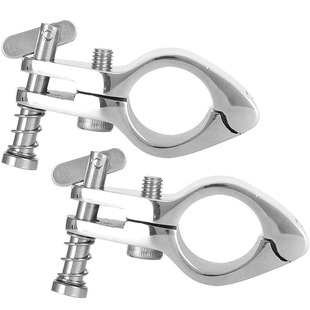 316 不锈钢管夹上颚滑动铰接式五金铰链上钳口滑动船用五金配件