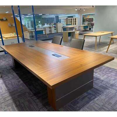 现代聚合系列时尚简约个性会议桌会议台写字桌长桌条桌JH-C0132