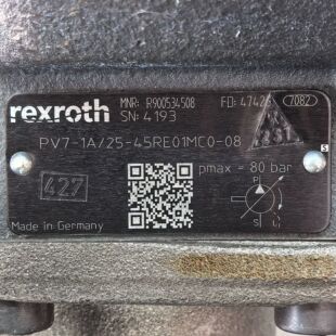 PV7 PV7系列叶片泵 Rexroth 45RE01MC0 R900534508
