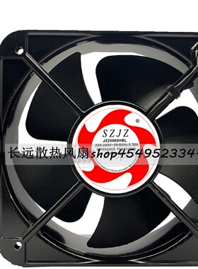 SZJZ建准工业通风机 JZ20060HBL 200*200*60mm散热风扇 220V