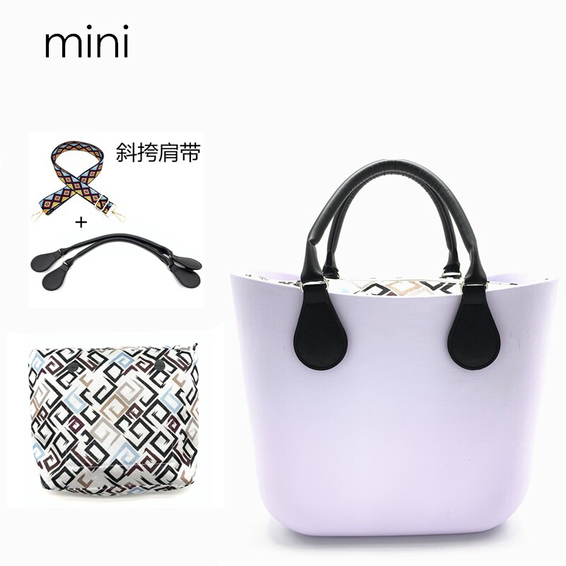 新款EVA包迷你款百搭时尚单肩包可爱少女斜挎托特包bag