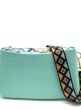 2019女士单肩斜挎包春夏女包O包bag防水EVA材质