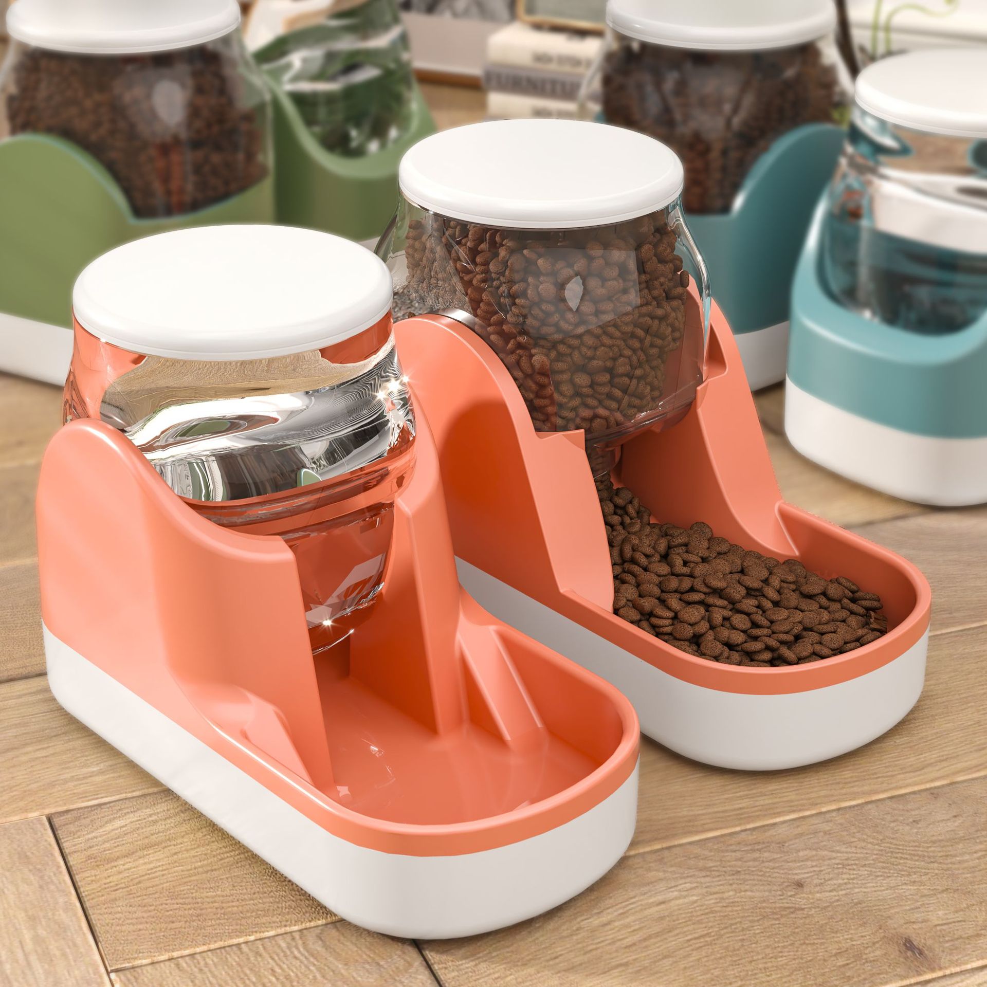 猫咪狗狗饮水机猫咪喝水流动水不插电水壶自动喂食器狗喂水